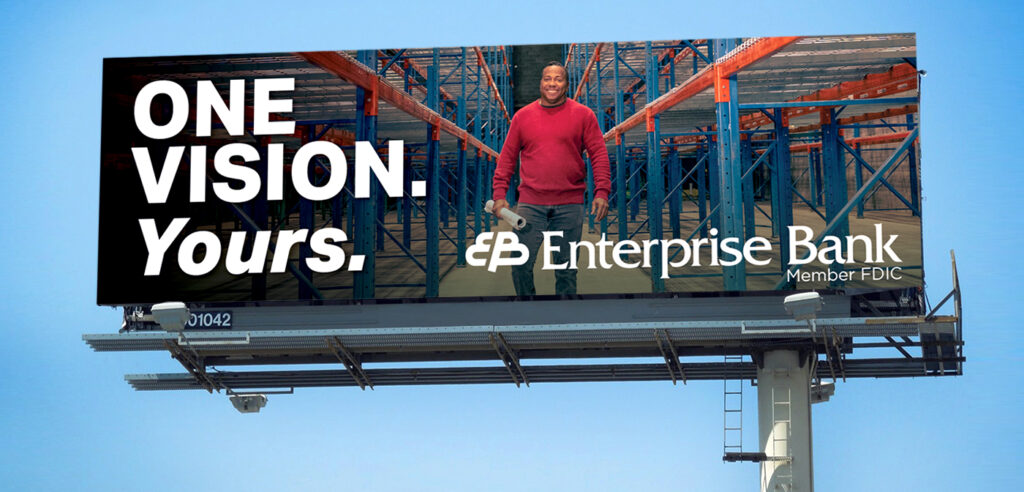 Enterprise Bank Billboard